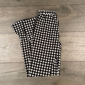 SOLD never worn plaid stretchy pants